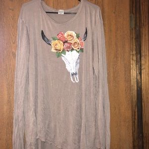 Rosie daze bull long sleeve top